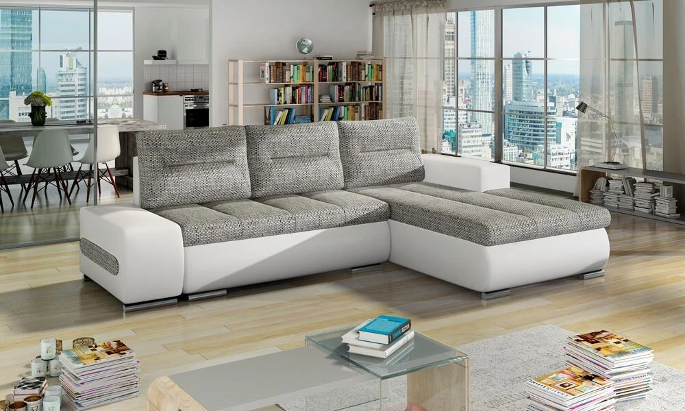 Reading corner sofa bed with storage B01/S17