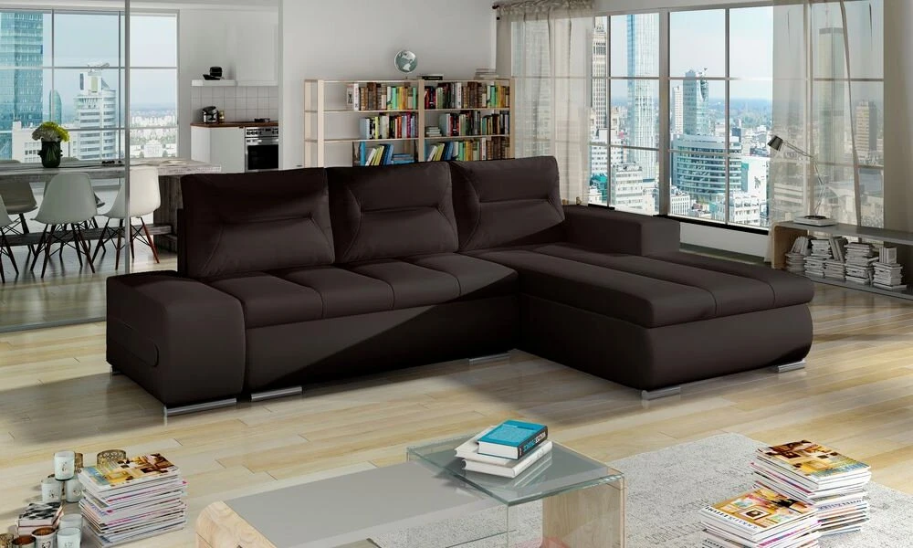 Reading corner sofa bed with storage S66