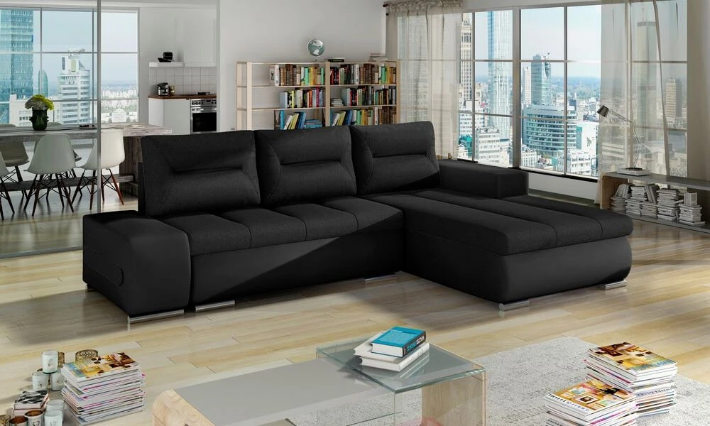 Reading corner sofa bed with storage S14/S11