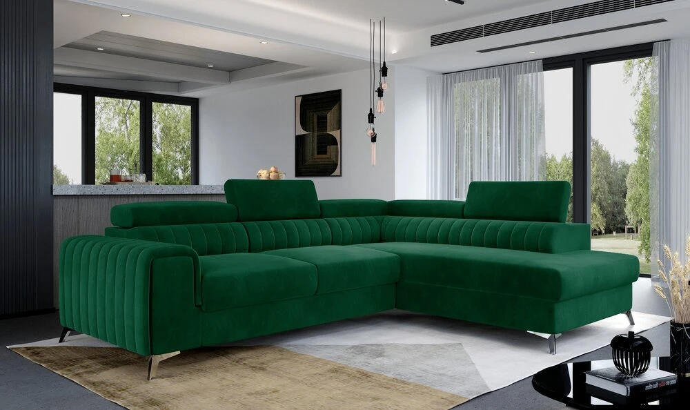 Peterborough corner sofa bed with storage M37