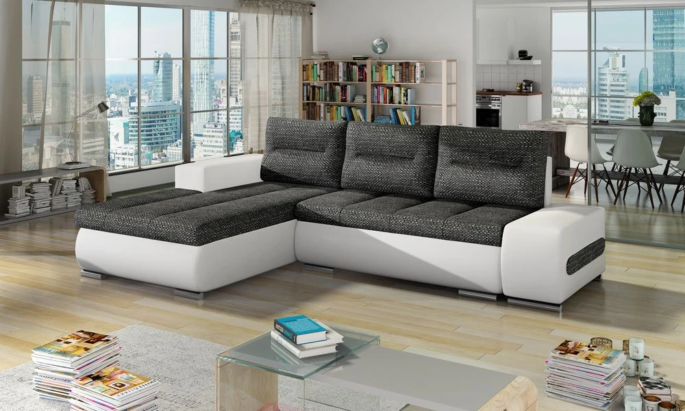 Reading corner sofa bed with storage B02/S17