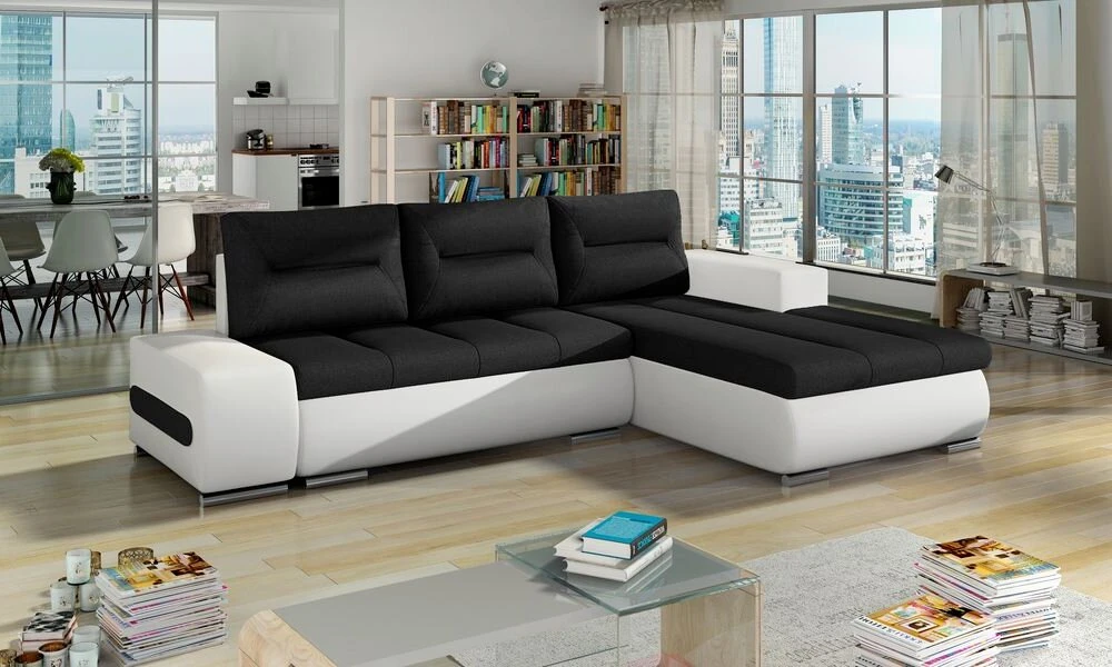Reading corner sofa bed with storage S14/S17