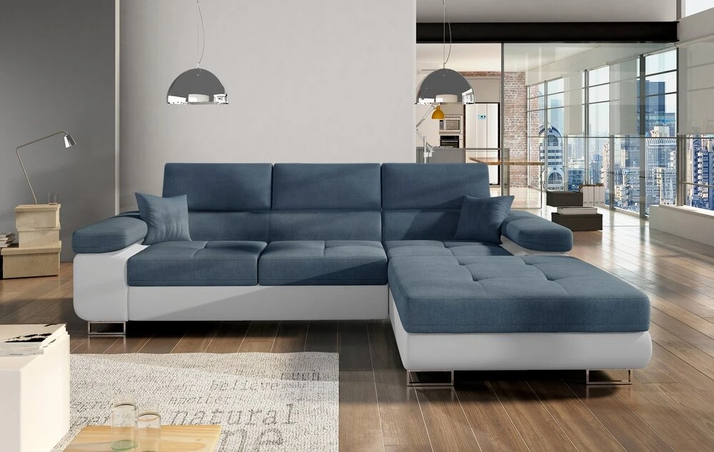 Derby corner sofa bed with storage O86/S17