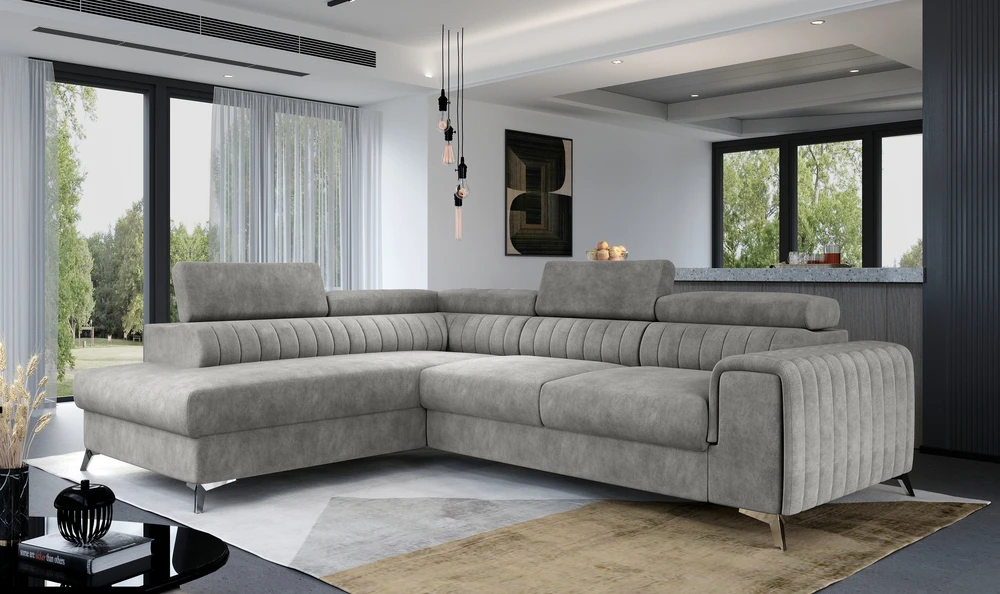 Peterborough corner sofa bed with storage D90