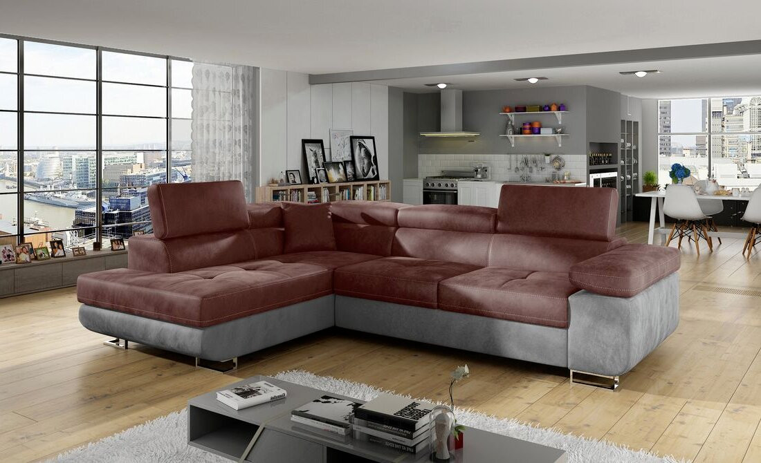 Nottingham corner sofa bed with storage M63/M84