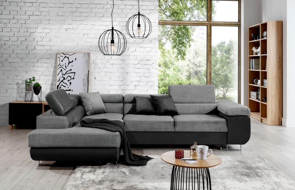 Nottingham corner sofa bed with storage S21/S11