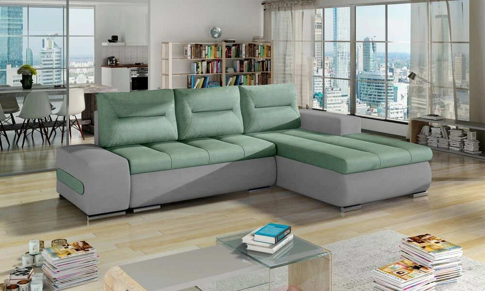 Reading corner sofa bed with storage S34/S83