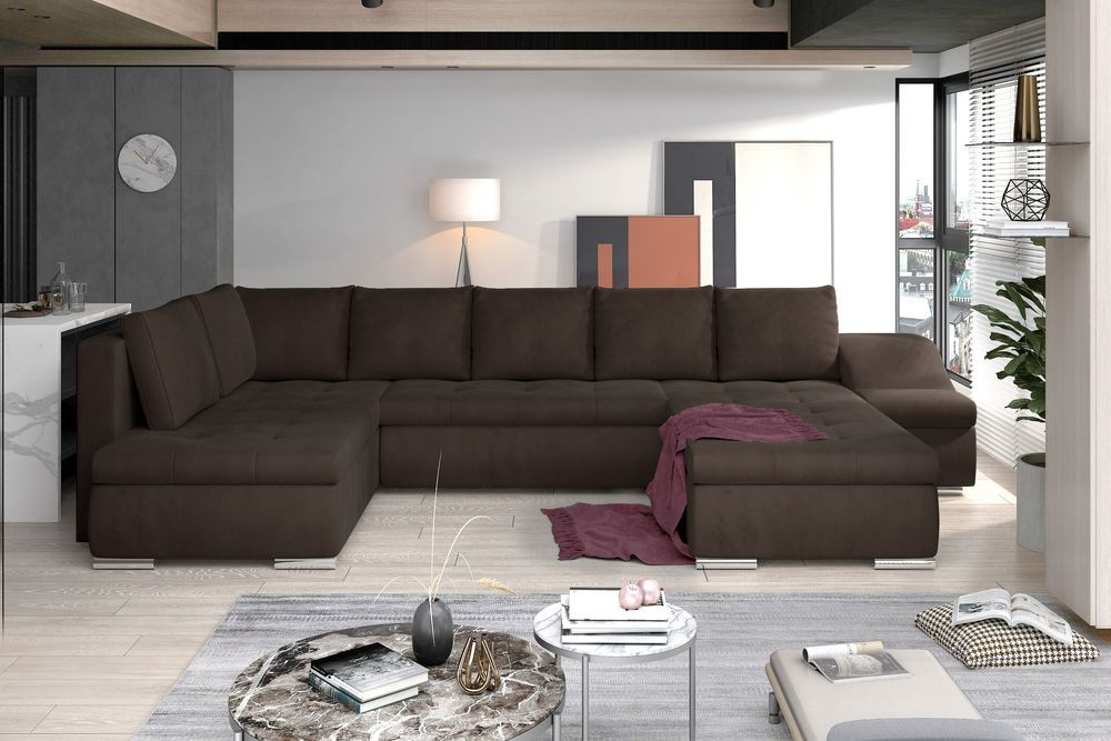 Coventry U shaped sofa bed with storage M29