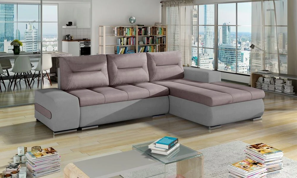 Reading corner sofa bed with storage S61/S83