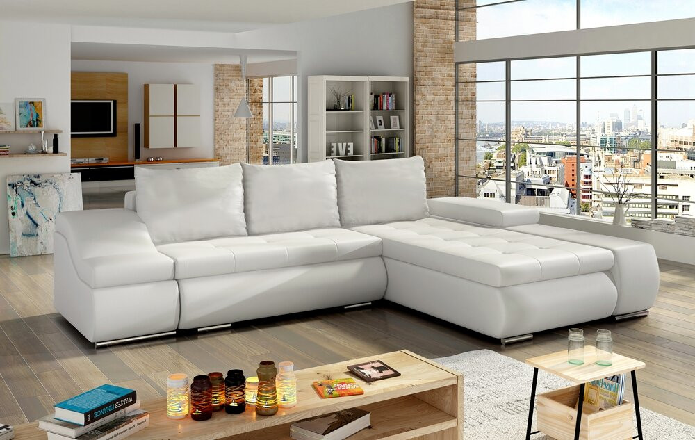 Brighton corner sofa bed with storage S17