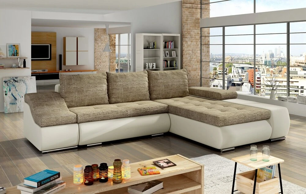 Brighton corner sofa bed with storage B03/S33