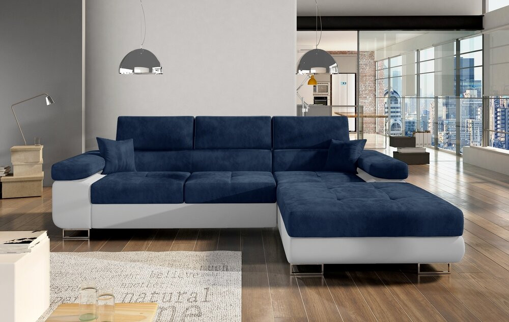 Derby corner sofa bed with storage K09/S17