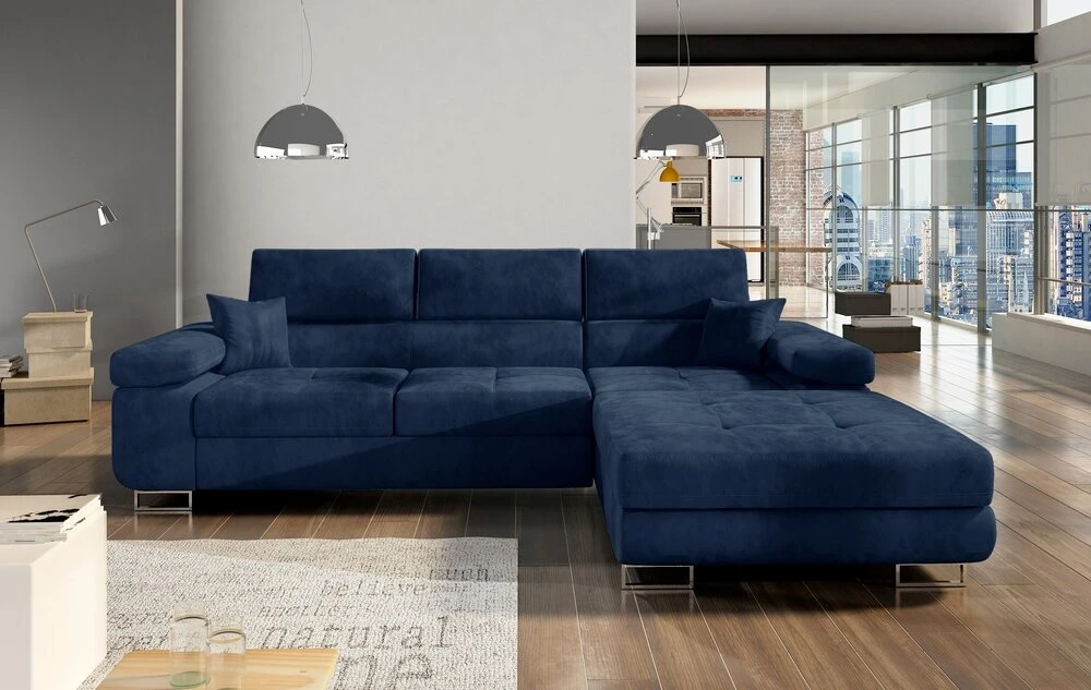Derby corner sofa bed with storage K09