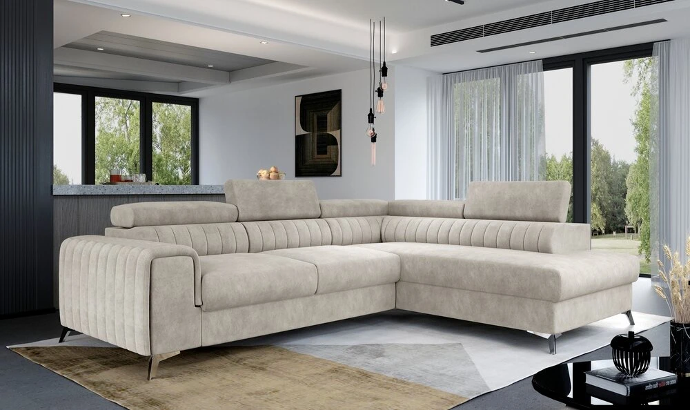 Peterborough corner sofa bed with storage D21