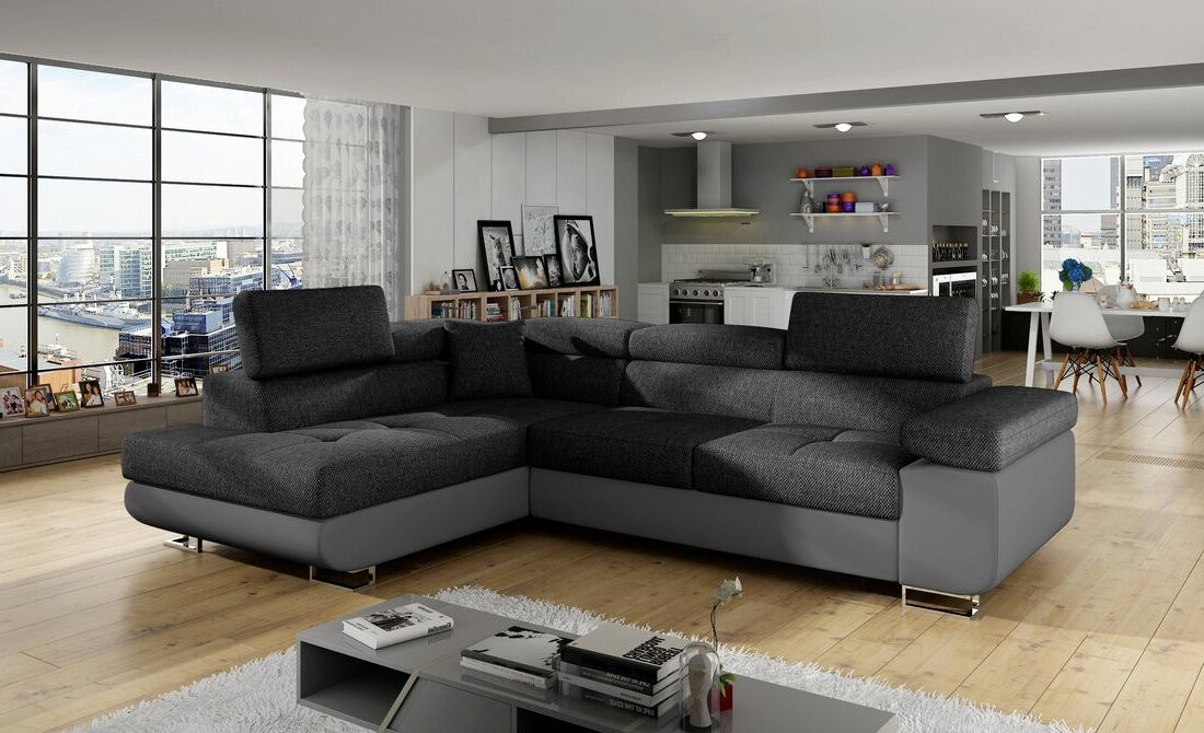 Nottingham corner sofa bed with storage I96/S