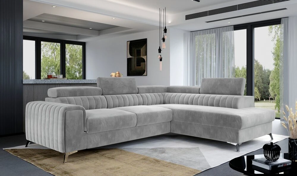 Peterborough corner sofa bed with storage P05